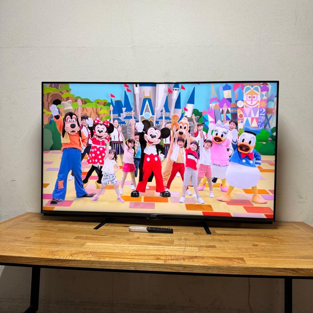 シャープ 60V型 4K 液晶テレビ Android TV 4T-C60AJ1