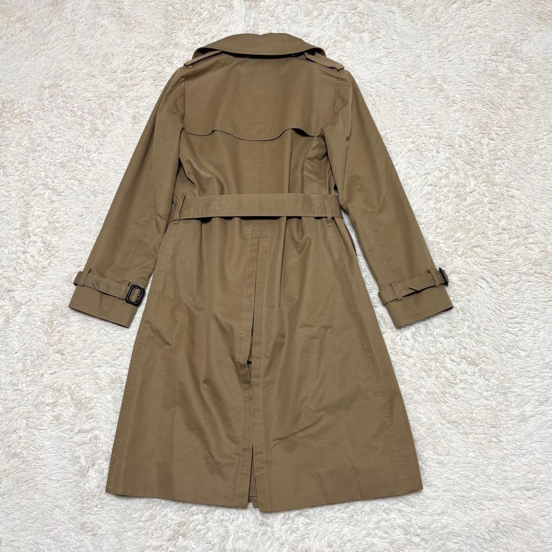 HYKE ハイク トレンチコート ベルト ボタン完備 ライナー付き ベージュ