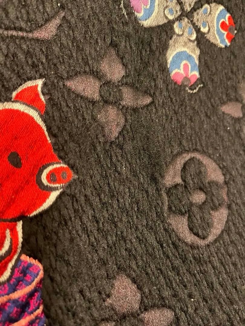 ルイヴィトン エシャルプ・ロゴマニア 干支 マフラー