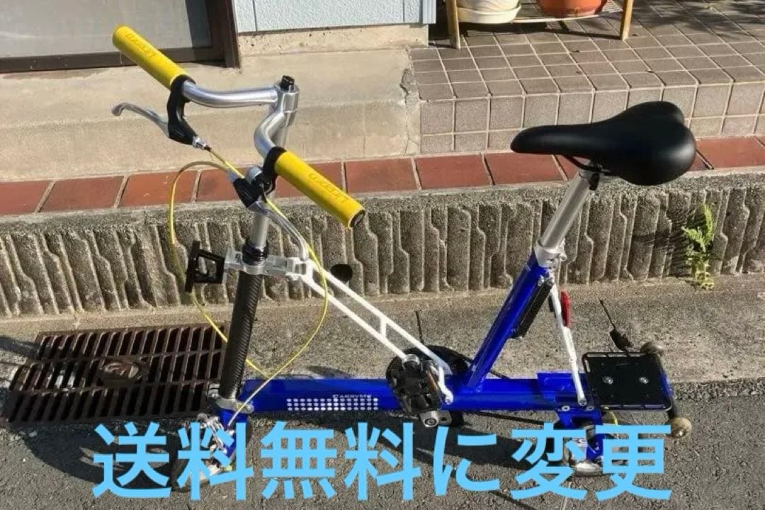 Pacific Carryme折りたたみ自転車カーボンパーツカスタムキャリーミー