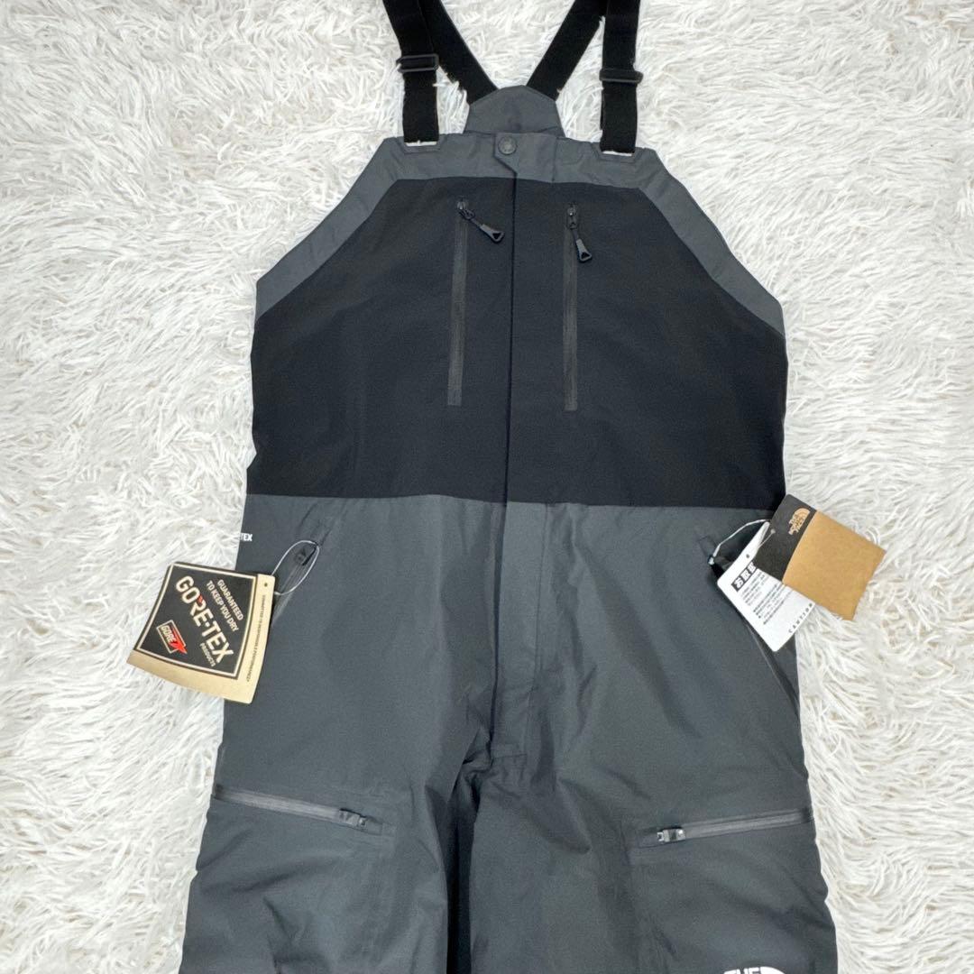 【新品タグ付き】THE NORTH FACE レイバックライドビブ S グレー