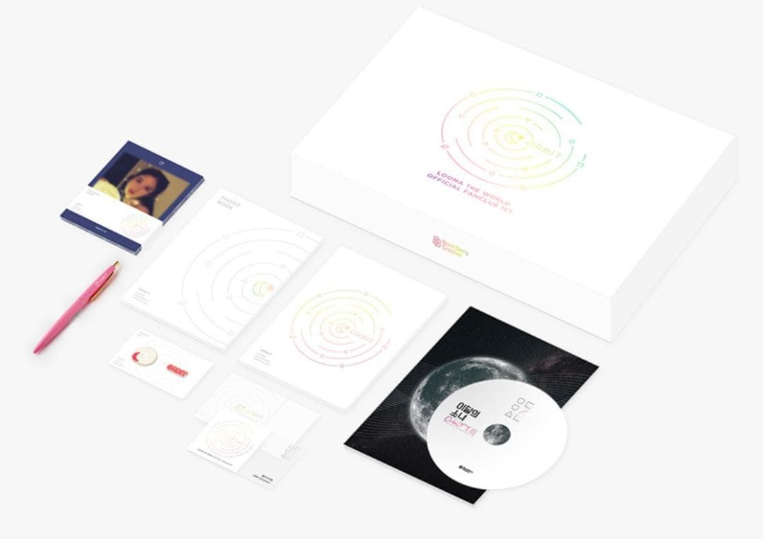 LOONA　Orbit 1期　韓国公式ファンクラブ キット　未開封品