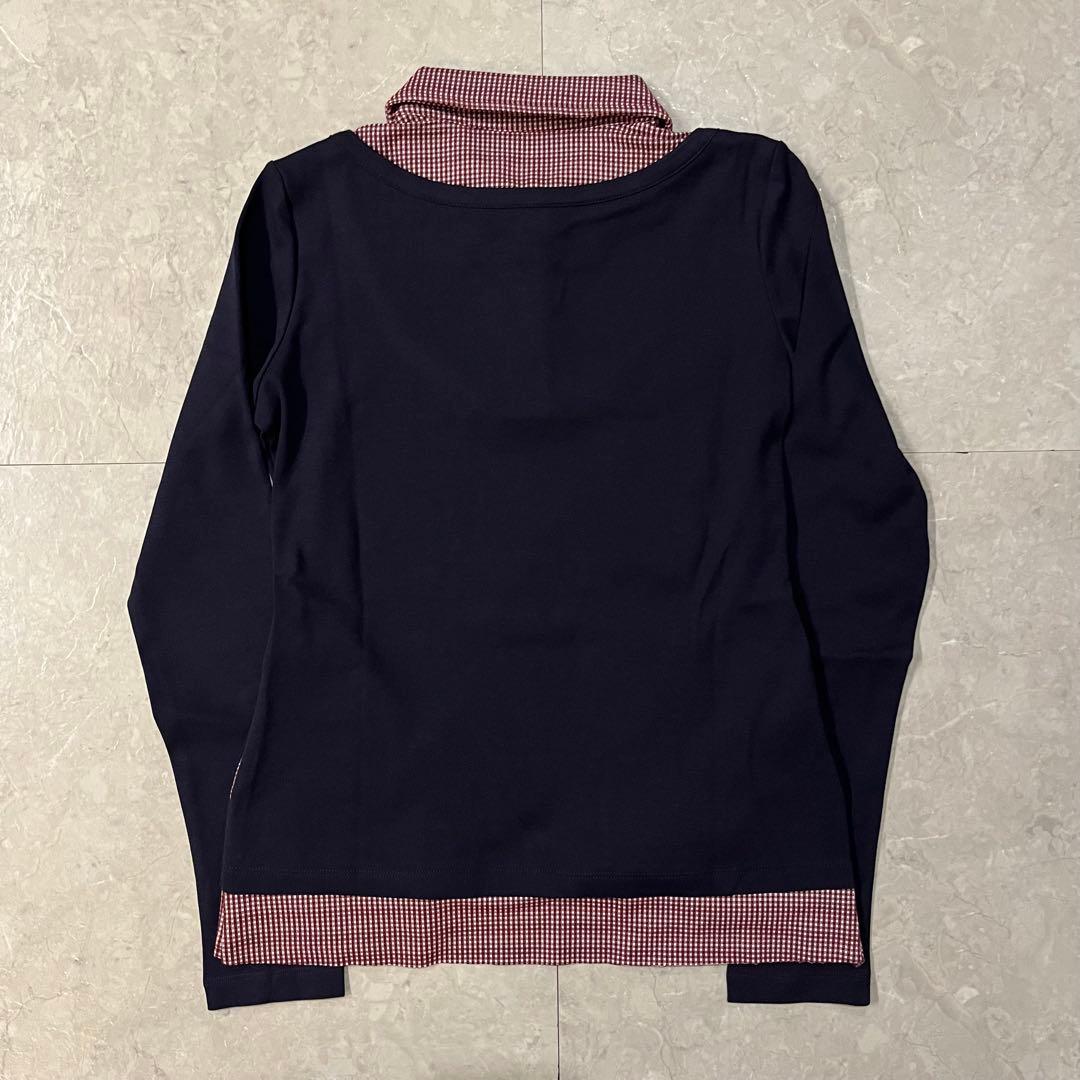 【新品未使用】COYSEIO ブラウスドッキング長袖カットソー