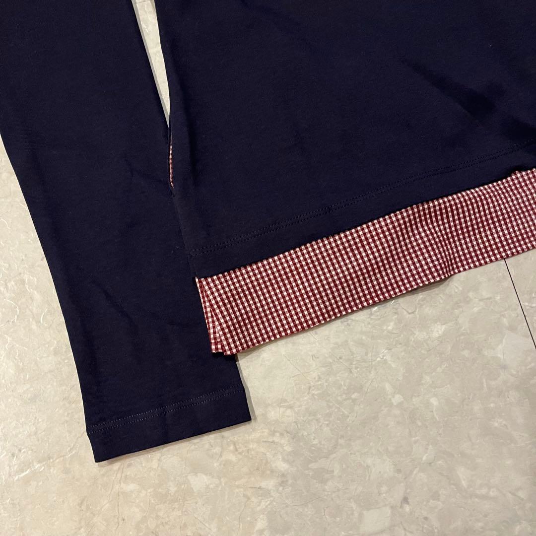 【新品未使用】COYSEIO ブラウスドッキング長袖カットソー