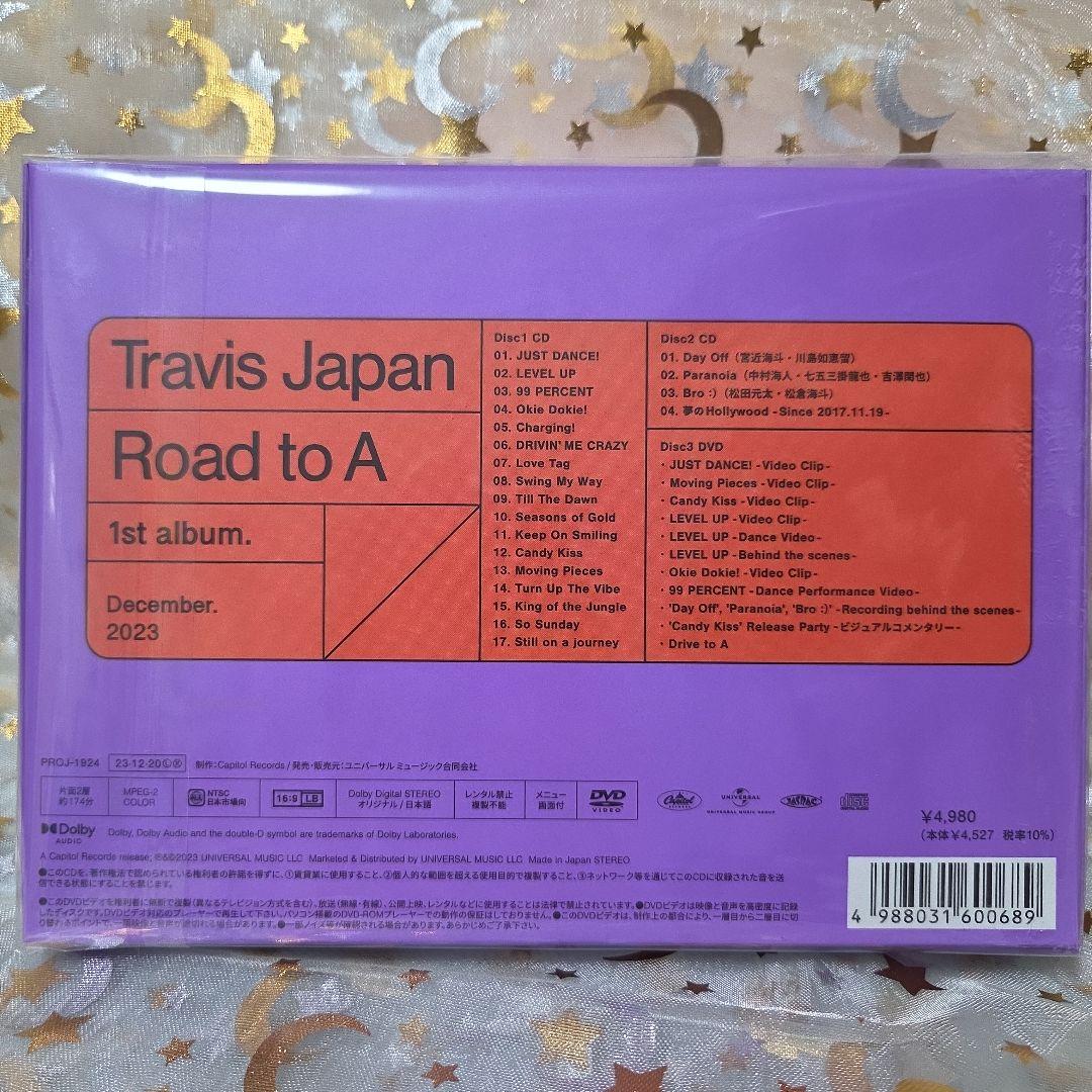 TravisJapan Road to A FC限定盤 新品未開封