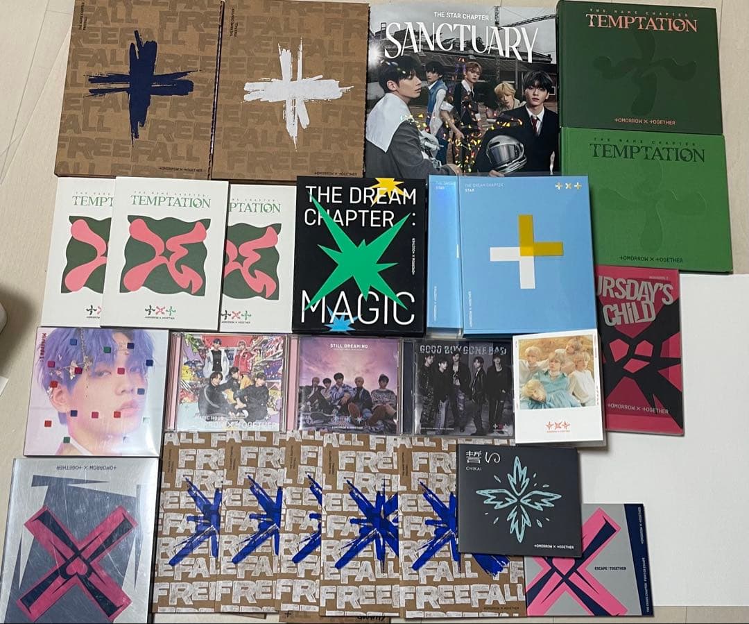 TXT トレカ アルバムまとめ売り