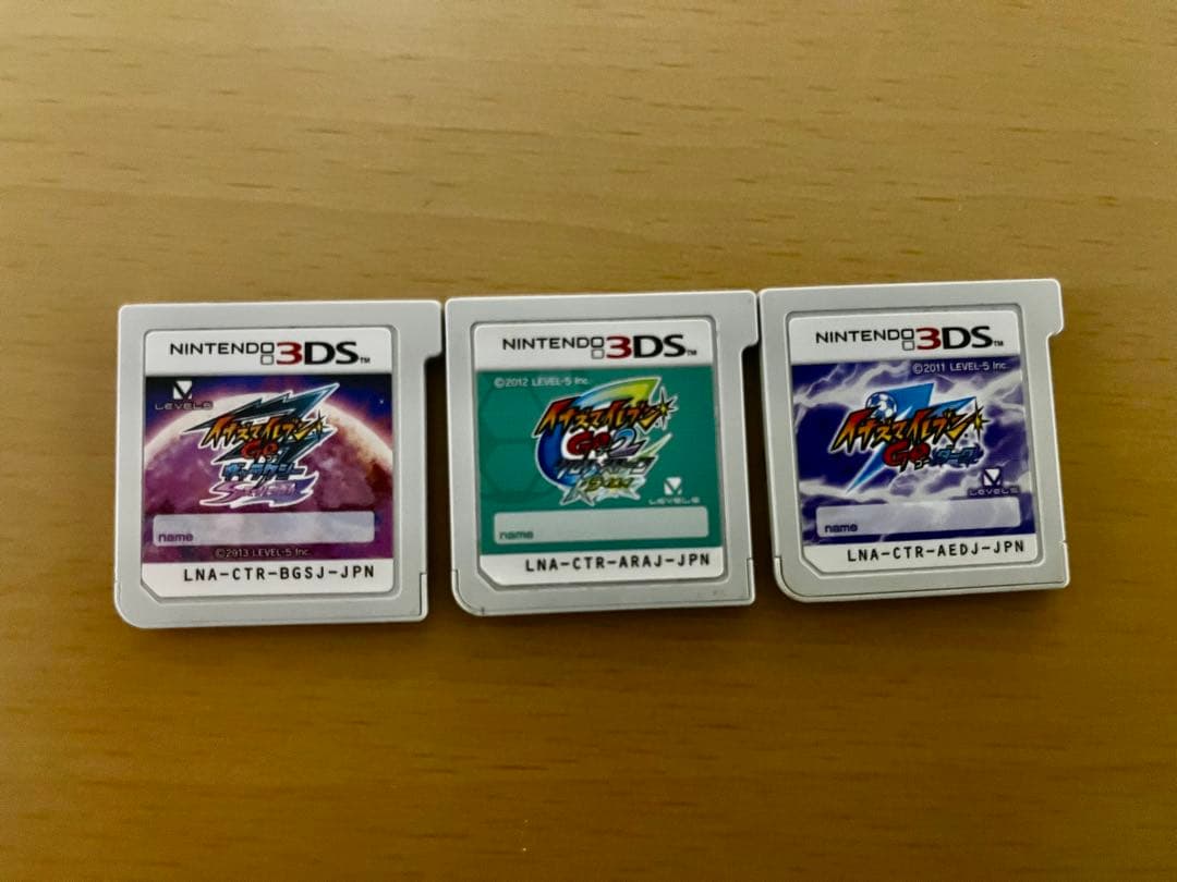 イナズマイレブンGOギャラクシーなどセット、ソフトのみ