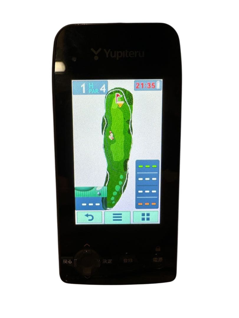 【美品】 Yupiteru YGN7000 ゴルフナビ GPS 距離計 付属品有
