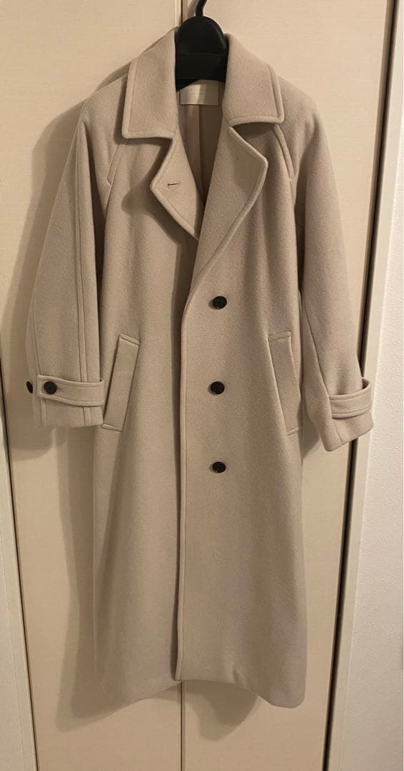 【にゃす】PUBLIC TOKYO カシミヤブレンドウールコート