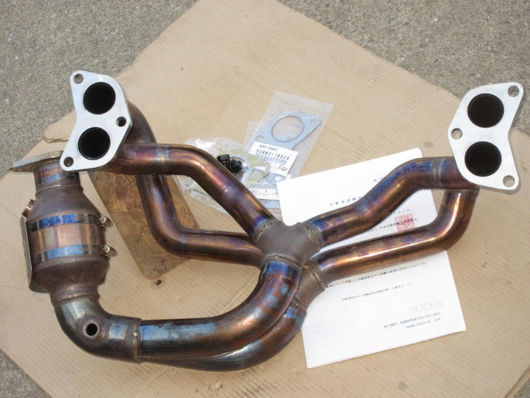 美品 オマケ付き HKS エキマニ brz zn6 86 zc6