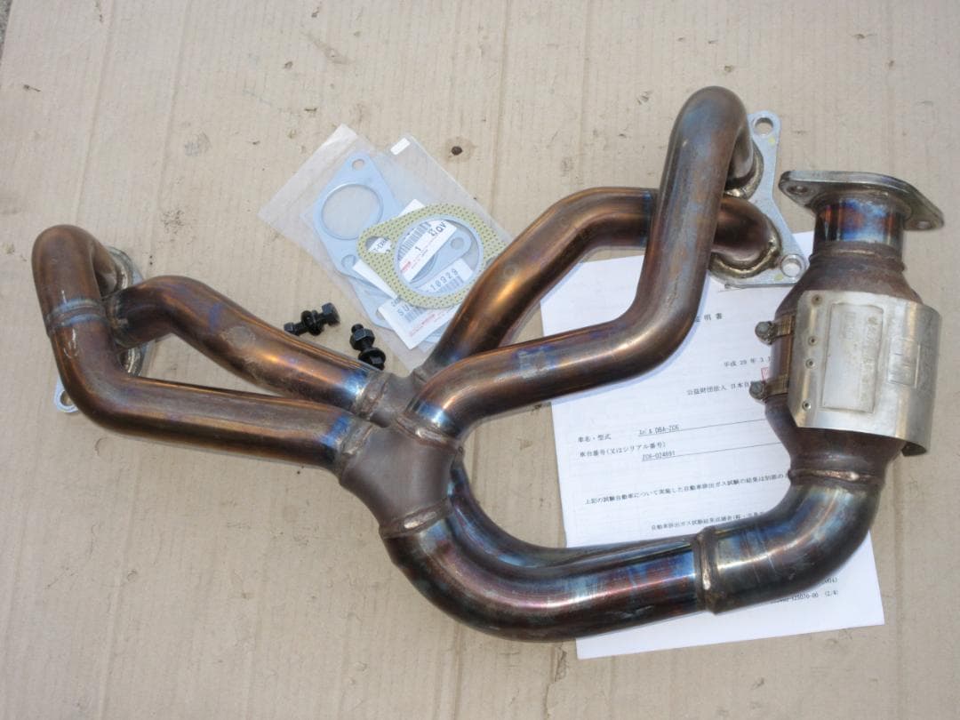 美品 オマケ付き HKS エキマニ brz zn6 86 zc6