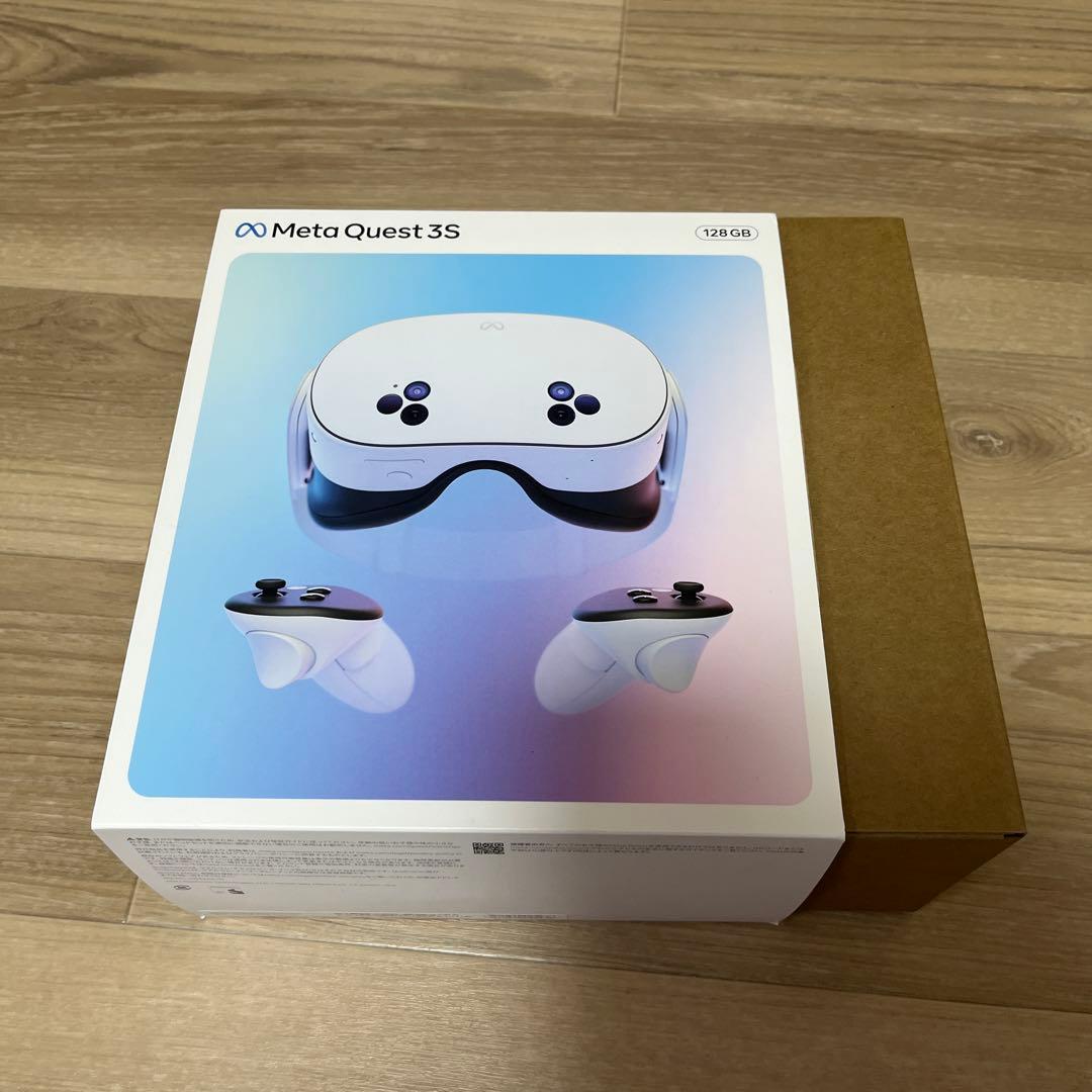 quest 3s 128gb バッテリーストラップ、フェイスパッド付き