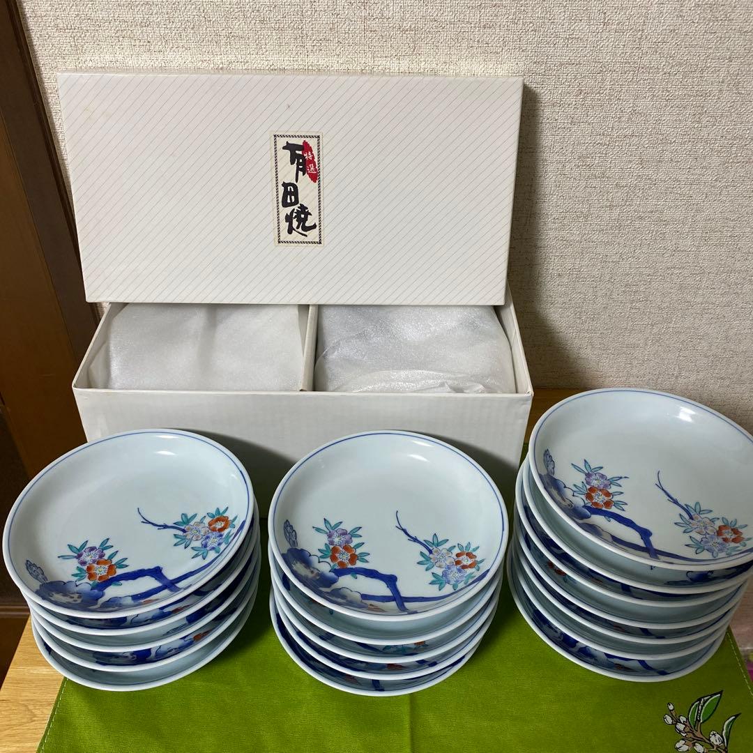 有田焼　華山　銘々皿　14.5cm 新旧27枚