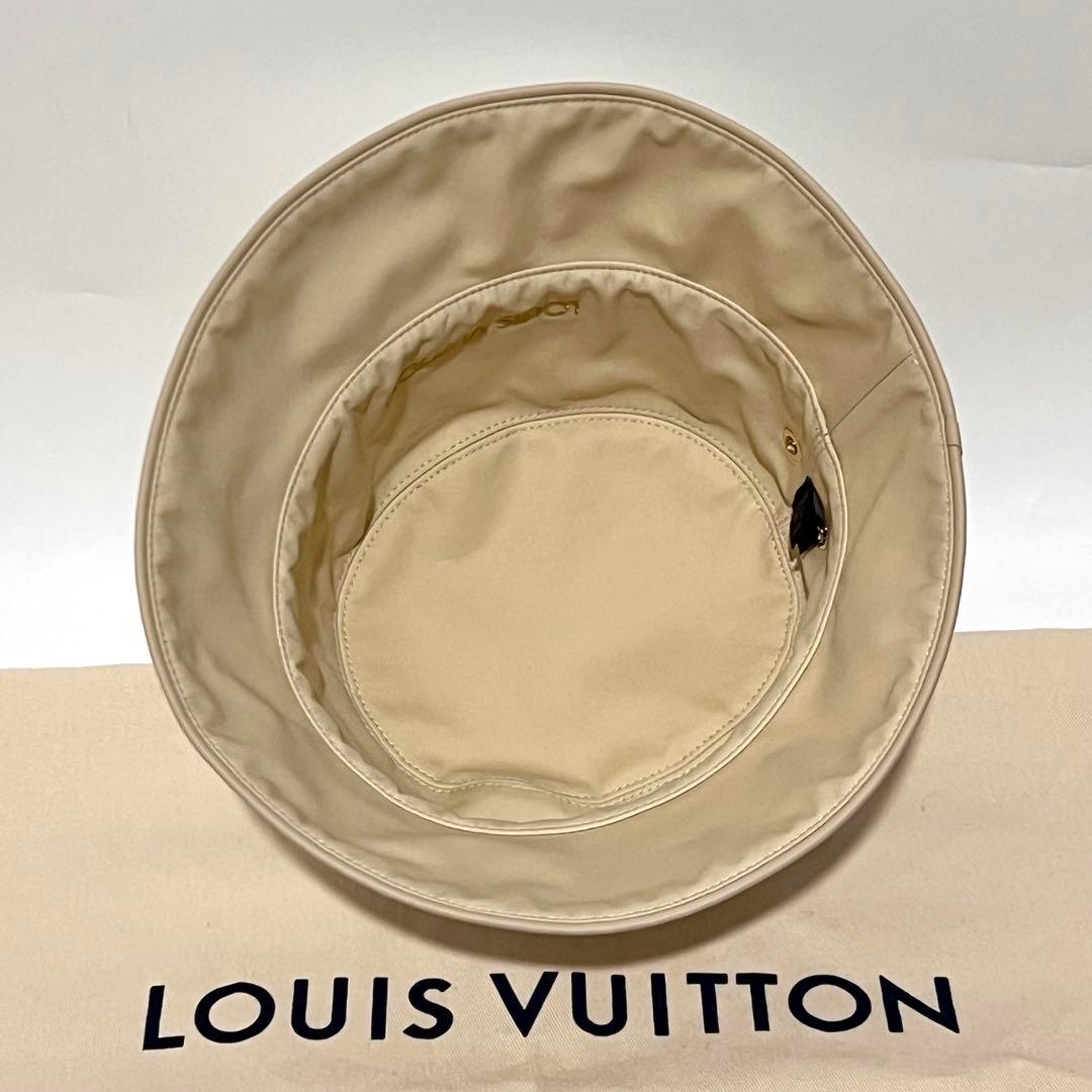 【未使用級】Louis Vuitton バケットハット・デイリーグラム ホワイト