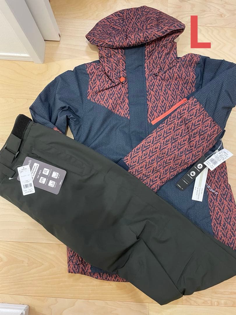 オニール　レディース　スノボ　スノーボード　ウェア　パンツ　黒　上下セット　L