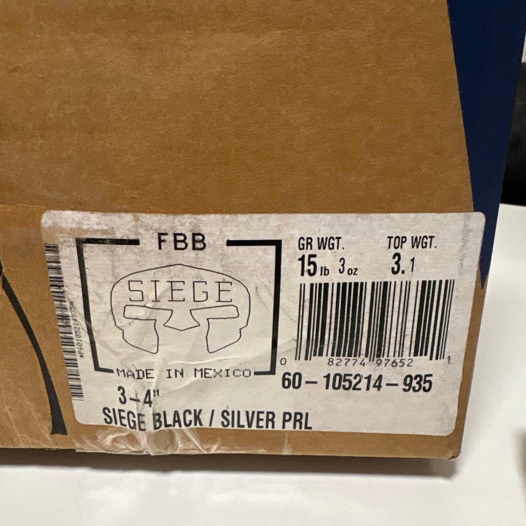 未使用　ボウリング　球　15ポンド　詳細不明　ボーリング　未加工 SIEGE