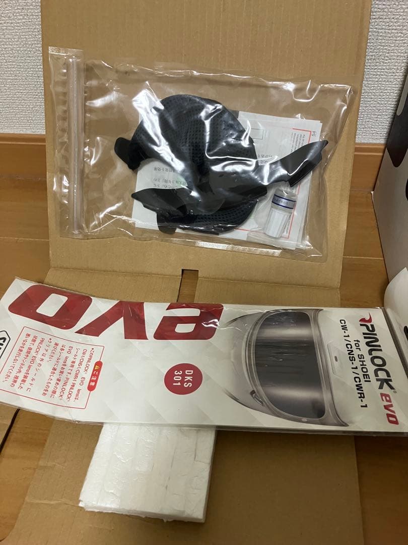 エ*ル様 SHOEI XL フルフェイスヘルメットz-7ブラック　未使用品 ミラ