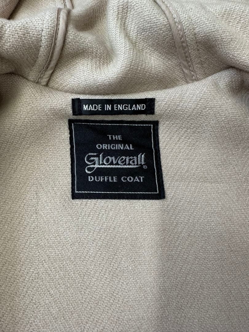 Gloverall ベージュ ダッフルコート　イギリス製