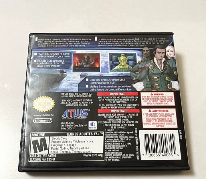 真・女神転生 STRANGE JOURNEY 北米版