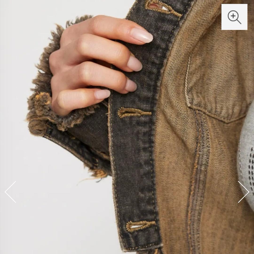 LAGUA GEM 再入荷待ちCUT OFF COMPACT デニムジャケット