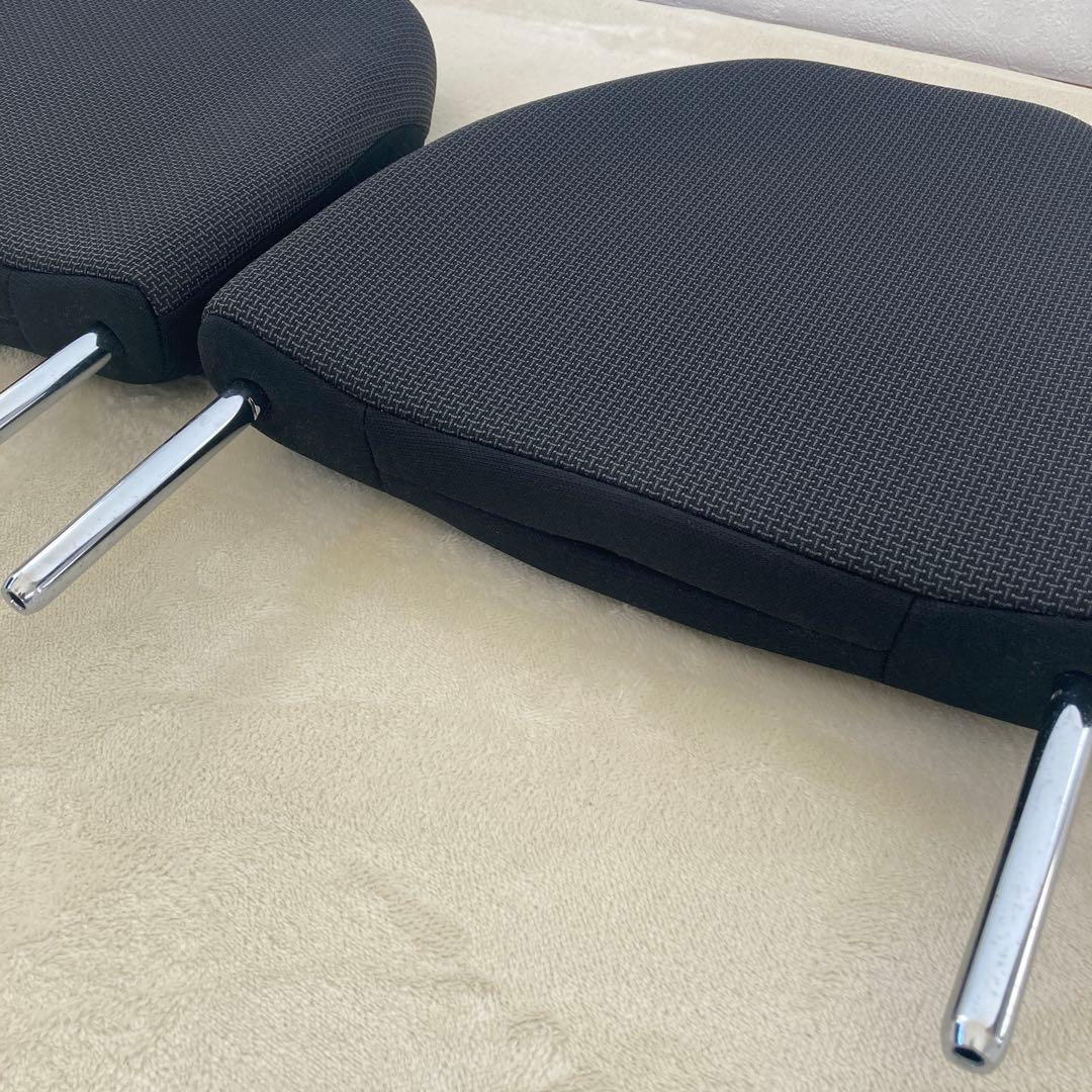 新品未使用！ホンダNVANＮバン後部座席純正ヘッドレストブラックホンダ2個セット