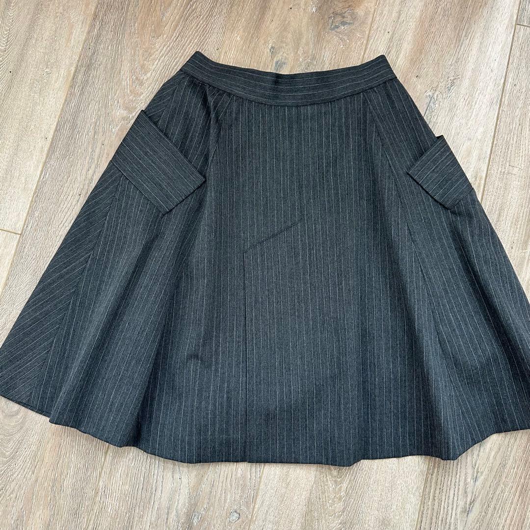 vivienne westwood RED LABEL ラップスカートストライプ