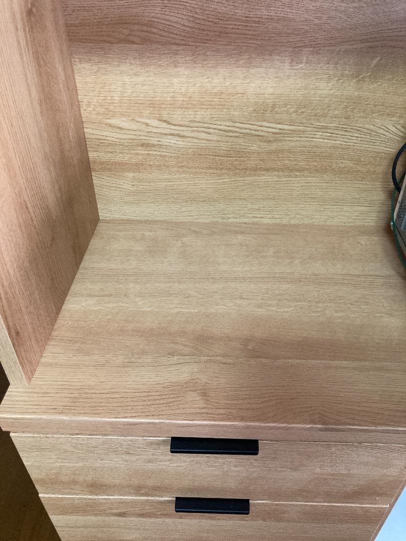 【4/5～発送】キッチンボード(エトナ90KB LBR)【ニトリ】