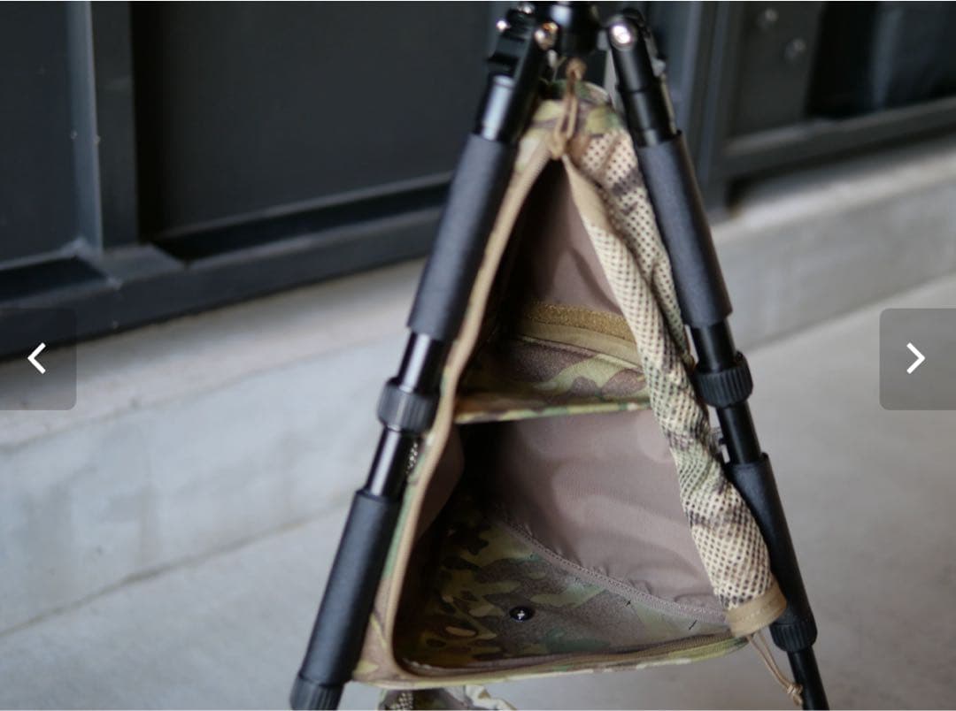 テーブル・チェア・ハンモック BYCRISEORIGINALS /TRIPOD STORAGE /BLACK