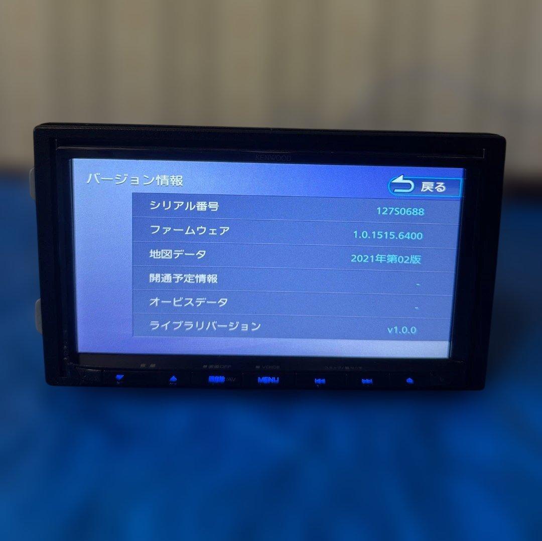 KENWOOD MDV-D409BT メインユニット、2022年製