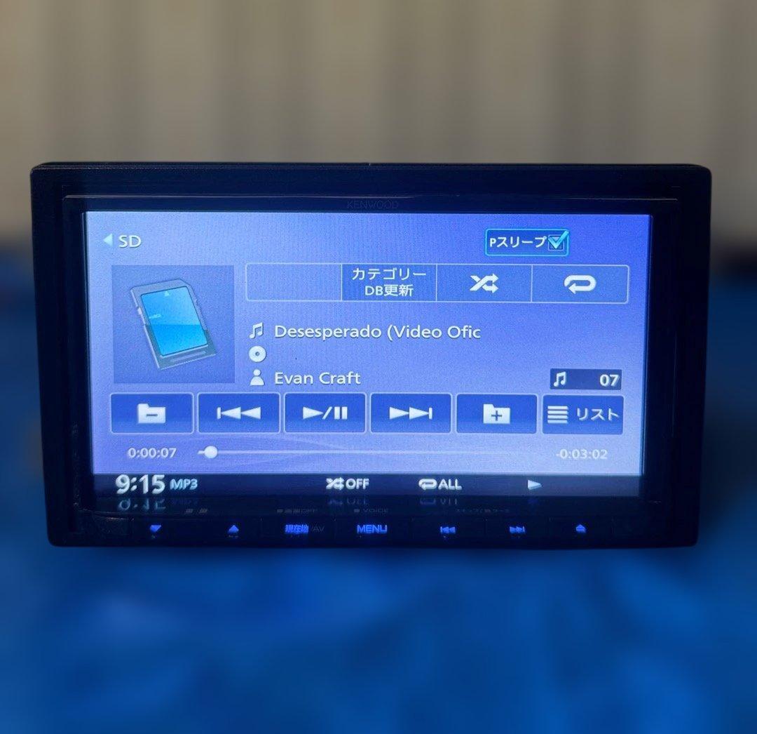 KENWOOD MDV-D409BT メインユニット、2022年製