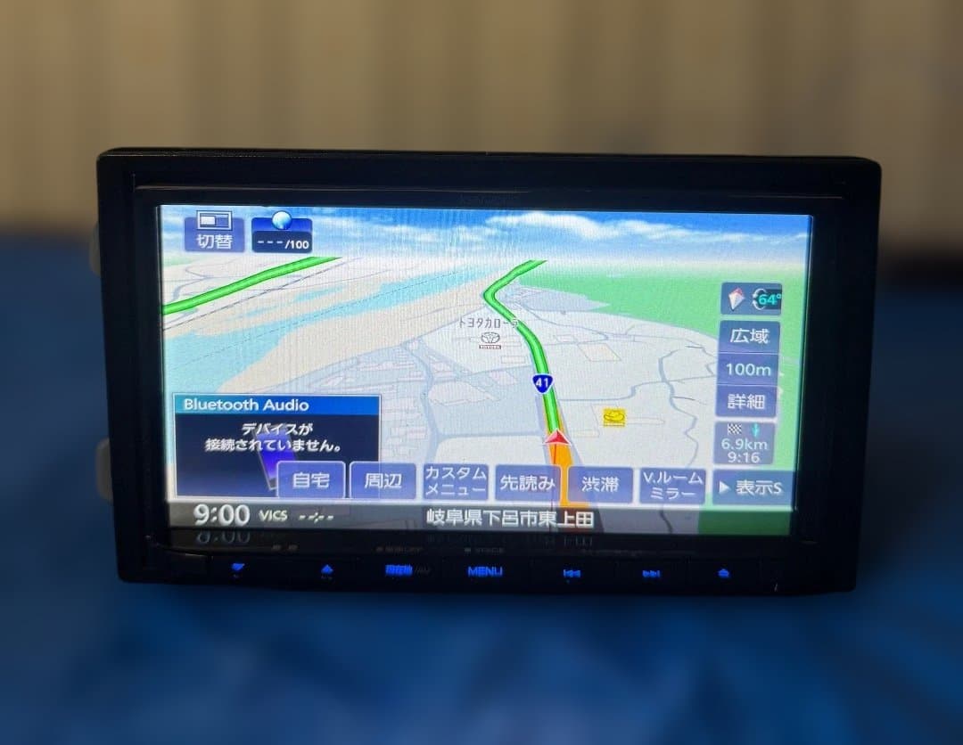 KENWOOD MDV-D409BT メインユニット、2022年製