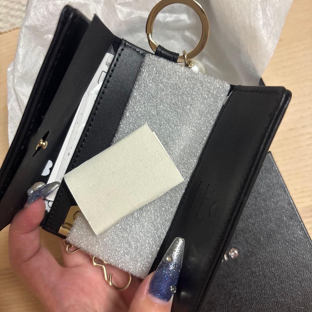 MARY QUANT キーケース　パール