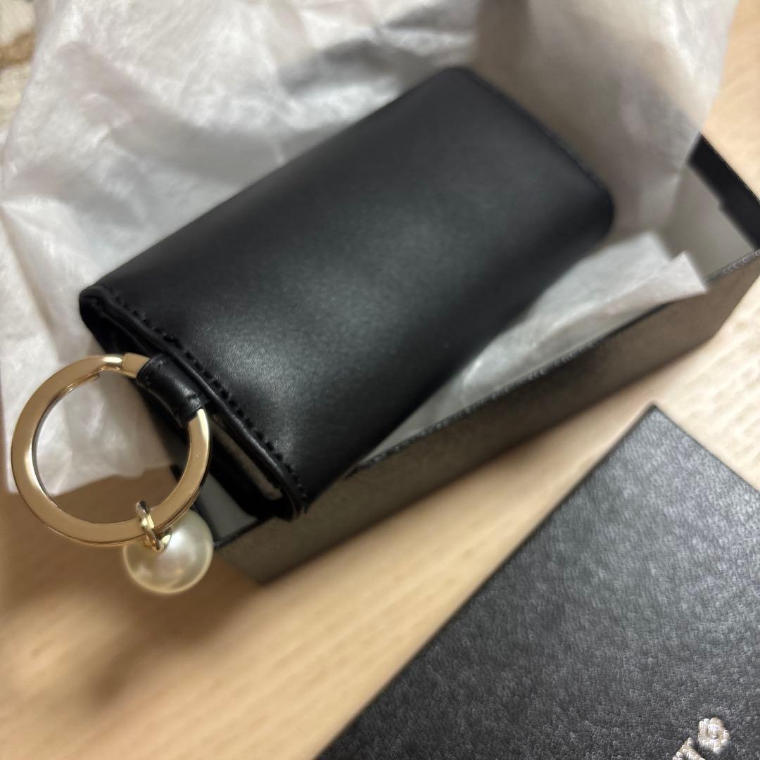 MARY QUANT キーケース　パール