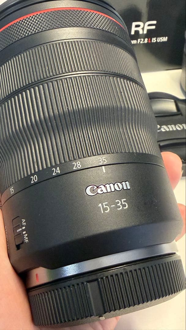 【極少使用品】Canon RF 15-35mm F2.8 L IS USM