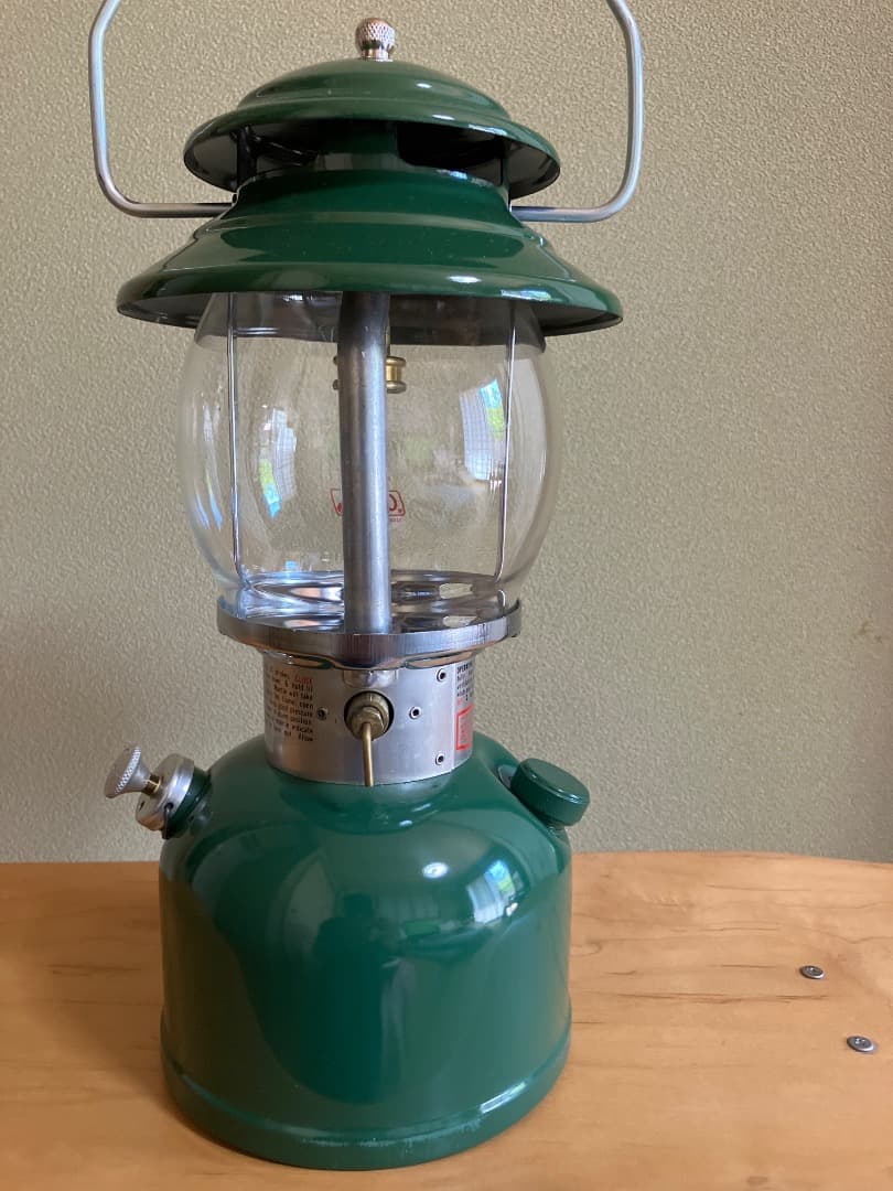 Coleman ランタン 200A700 '80/11 グリーン 取扱説明書付き