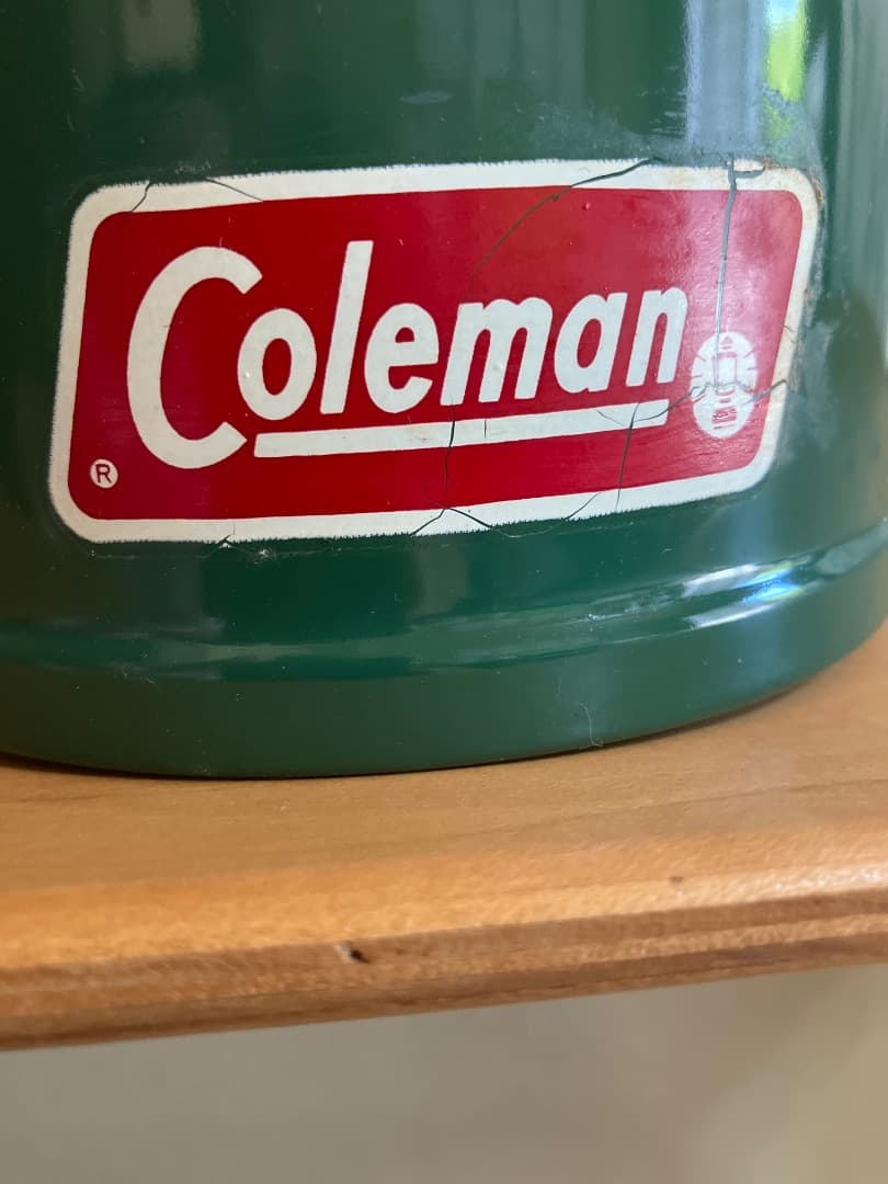 Coleman ランタン 200A700 '80/11 グリーン 取扱説明書付き