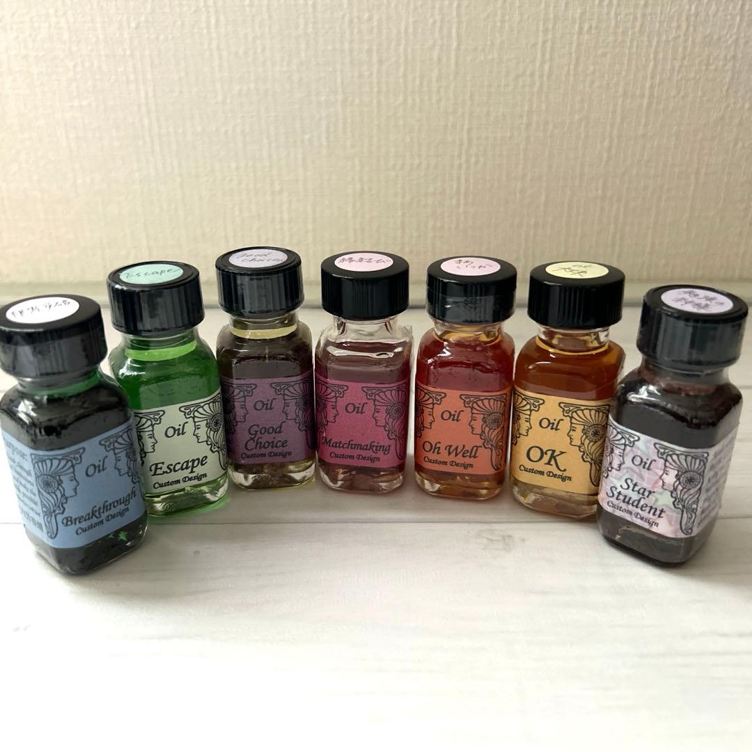 メモリーオイルまとめ売り⭐︎ゴールドゴールさんカスタム　7種