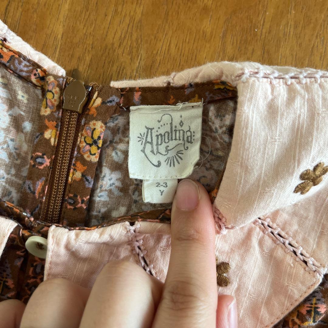 アポリナ　sadie dress 2-3y ワンピース