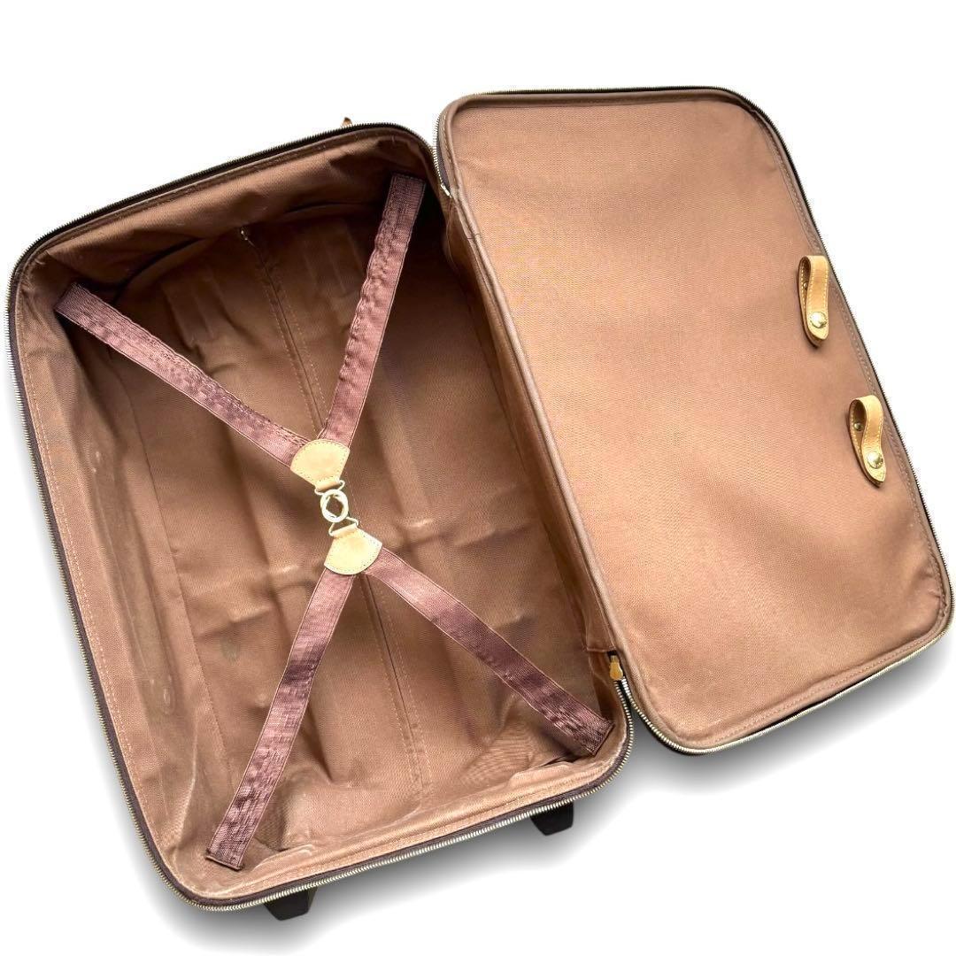 ルイヴィトン ぺガス55 モノグラム キャリーケース 2輪 大容量