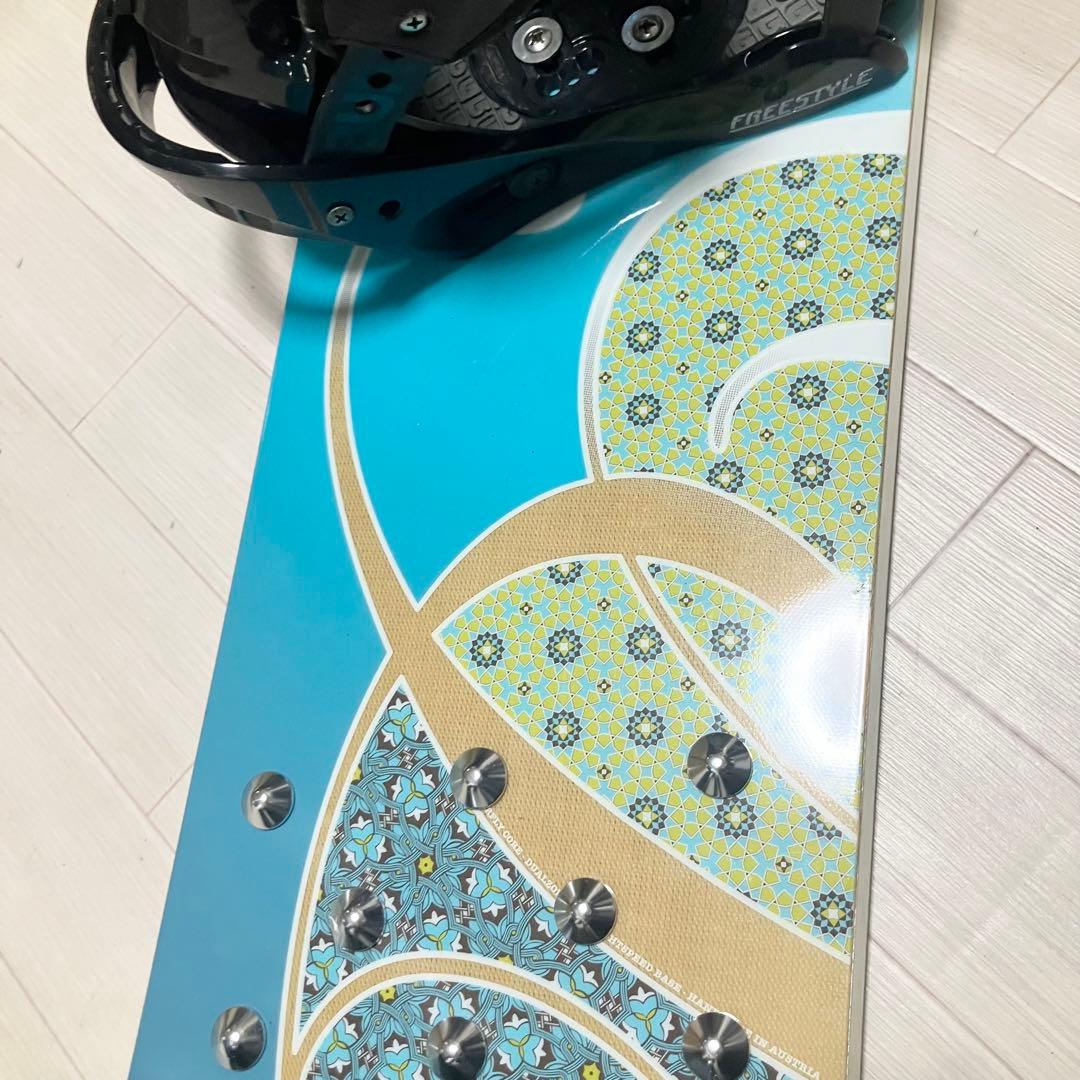 バック付/BURTON Luxバートンスノーボードセット147/バインディングM