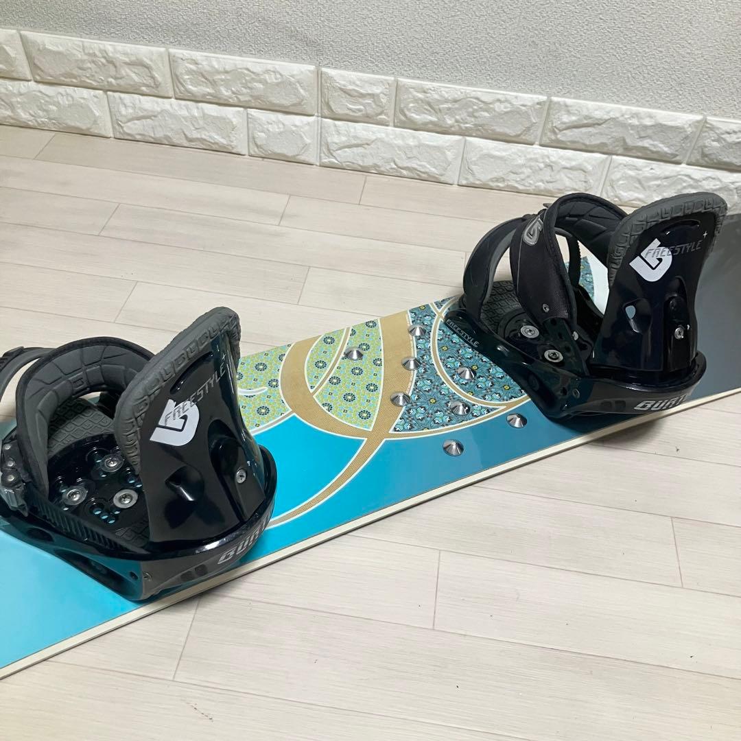 バック付/BURTON Luxバートンスノーボードセット147/バインディングM