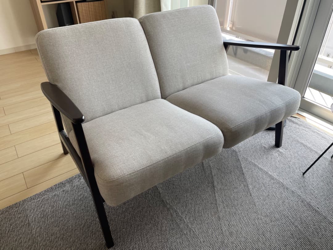 IKEA イケア　EKENÄSET エーケネーセット　2人がけソファ