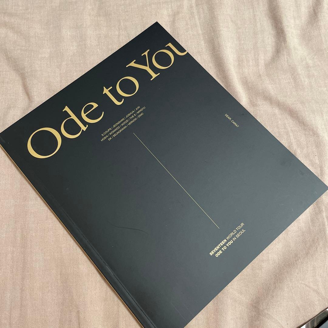 SEVENTEEN ode to you Blu-ray ジュントレカ付き
