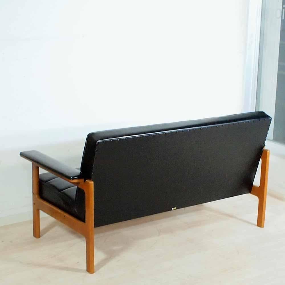 オールドカリモク 2人掛けソファ ワイドアーム Kチェア ZR24349