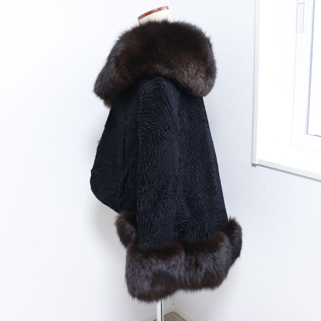 ミンクジェム　ミンク　ファー　ポンチョ