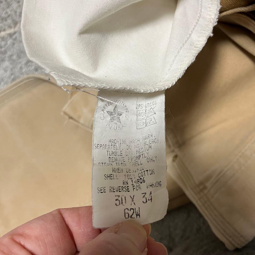 カーハート　ダブルニーペインターパンツ　30×34　USA アメリカ製　古着