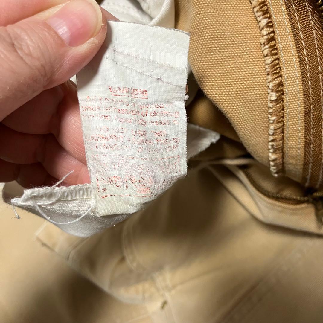 カーハート　ダブルニーペインターパンツ　30×34　USA アメリカ製　古着