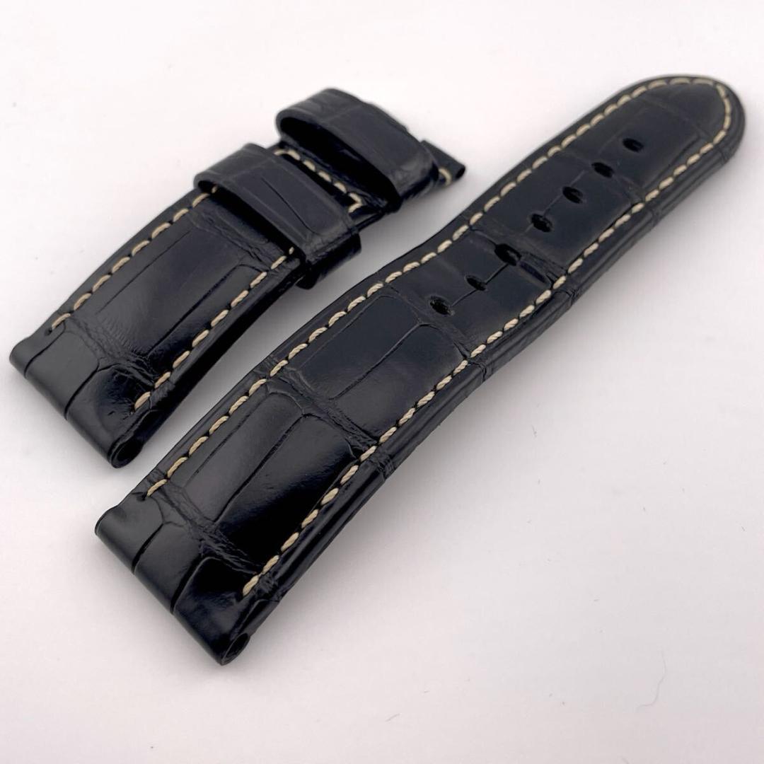 【極美品】パネライ ルミノール 24mm クロコ レザーベルト 腕時計 バンド