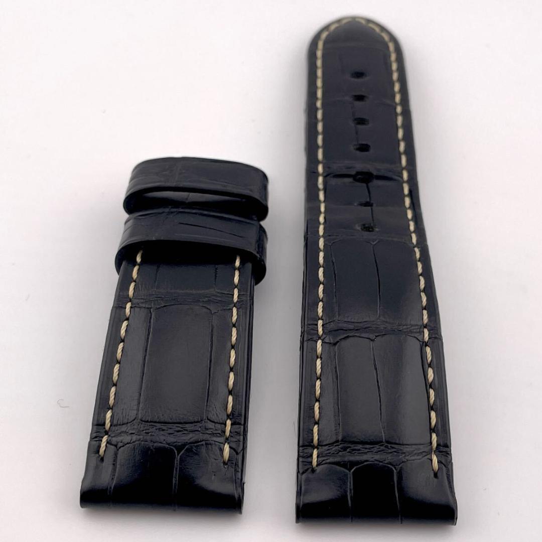 【極美品】パネライ ルミノール 24mm クロコ レザーベルト 腕時計 バンド