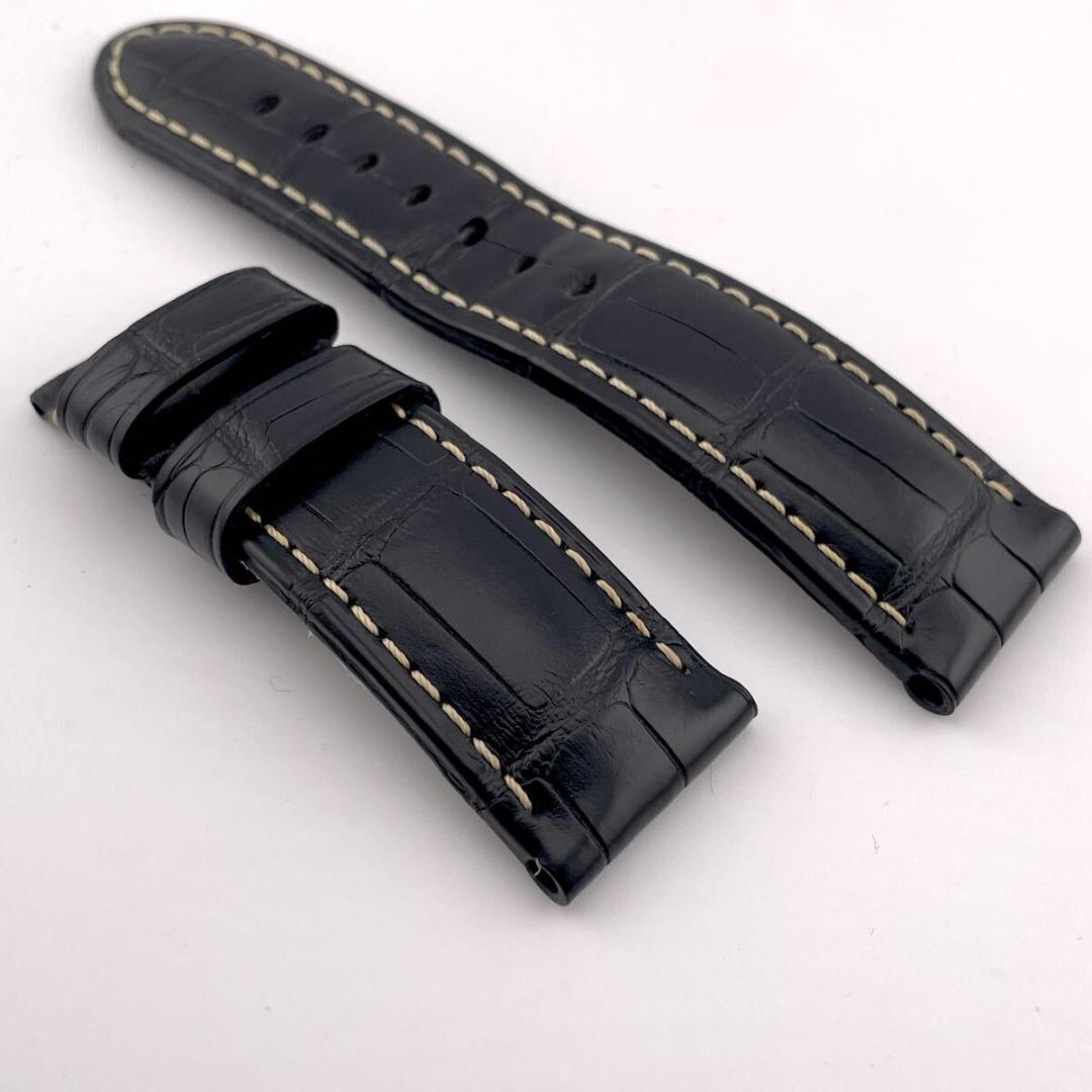 【極美品】パネライ ルミノール 24mm クロコ レザーベルト 腕時計 バンド